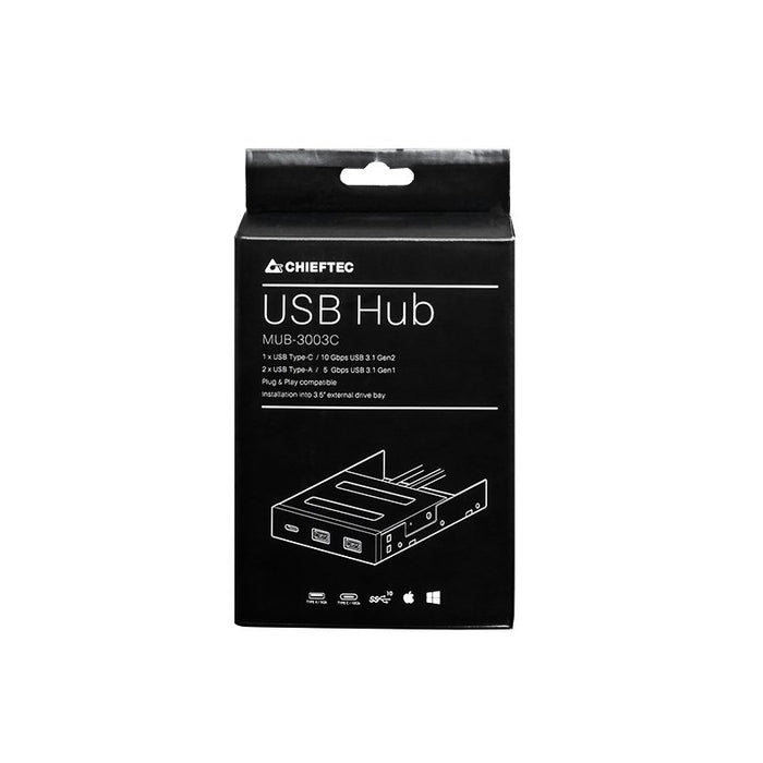 EAN 0753263077271 - Chieftec MUB-3003 panel bahía disco duro Negro imagen 6