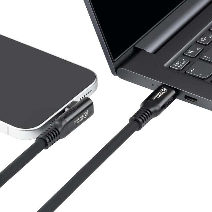 EAN 5715328135567 - Microconnect MC-LS-USB4CC0.15-A cable USB USB4 Gen 3x2 0,15 m USB C 240 W Negro imagen 3