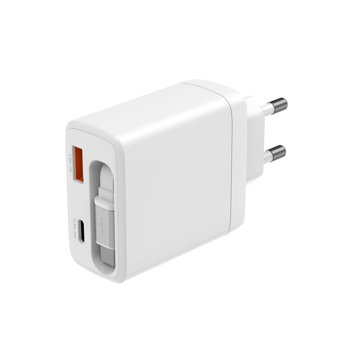 4smarts Cargador De Pared Pdplug Slim 65w Gan Jojo, Blanco