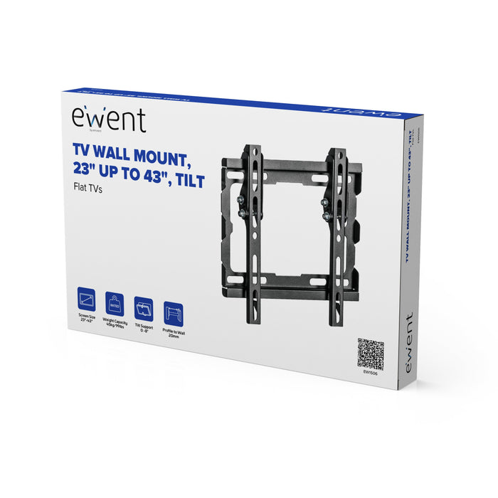 EAN 8032958186255 - Ewent EW1506 soporte para TV 106,7 cm (42") Negro imagen 3