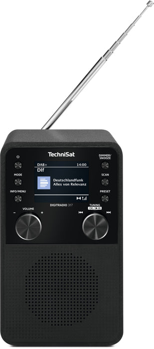 EAN 4019588039995 - TechniSat DigitRadio 317 Portátil Analógico y digital Negro imagen 2