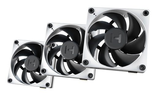 EAN 1220000350670 - HYTE THICC FP12 Procesador Ventilador 12 cm Negro, Blanco 3 pieza(s) imagen 1