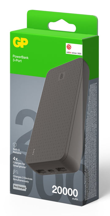EAN 4891199230554 - GP Batteries 405212 Polímero de litio 10000 mAh Crema de color imagen 4