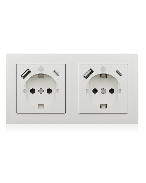 EAN 4250078172758 - ICY BOX IB-MPS4200W-PD toma de corriente Type F + USB A + USB C Blanco imagen 5