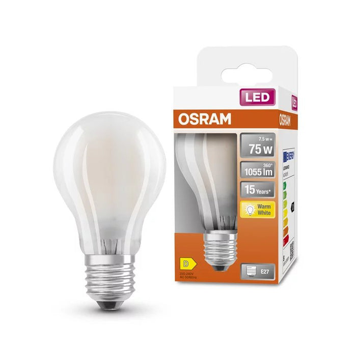 Osram Led Star - Bombilla Con Led-Filament - Form: A60 - E27 - 10 W (Equivalente 100 W)
