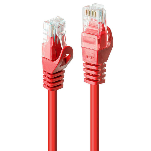 EAN 4002888481830 - Lindy 48183 cable de red Rojo 2 m Cat6 U/UTP (UTP) imagen 1