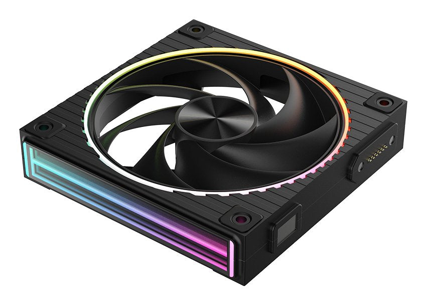 Ventilador Pc  Zalman Zm-Df120 A3 Black  Argb 1x Vent 120mm
