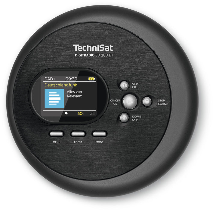 EAN 4019588039704 - TechniSat DIGITRADIO CD 2GO BT Negro Reproductor de CD portátil imagen 1