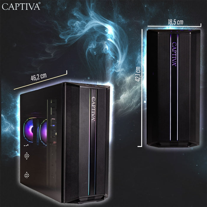 Pc Captiva Workstation I83-403 I7-14700 64gb 1tbssd Noos