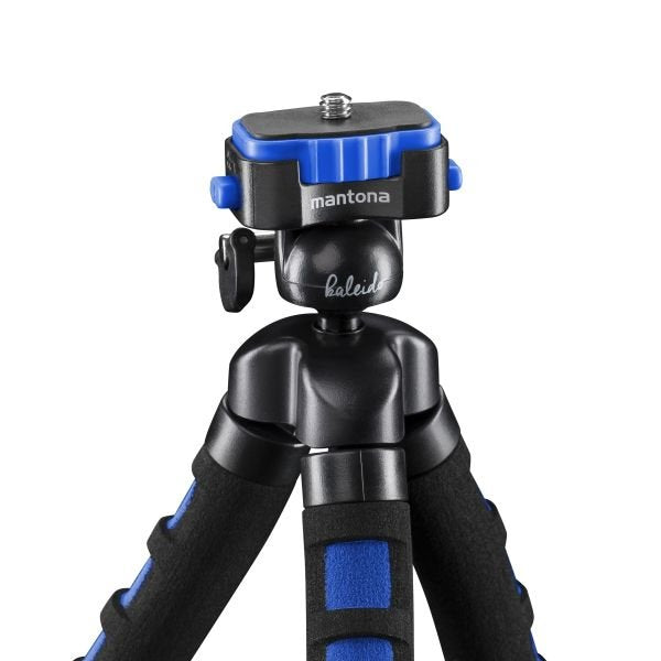 EAN 4056929213997 - Mantona 21399 tripode Digitales / cámaras de película 3 pata(s) Negro, Azul imagen 2