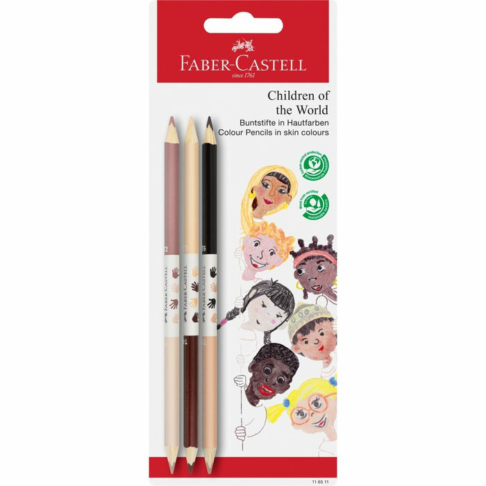 Faber-Camell Children Of The World Skin Tones Bk