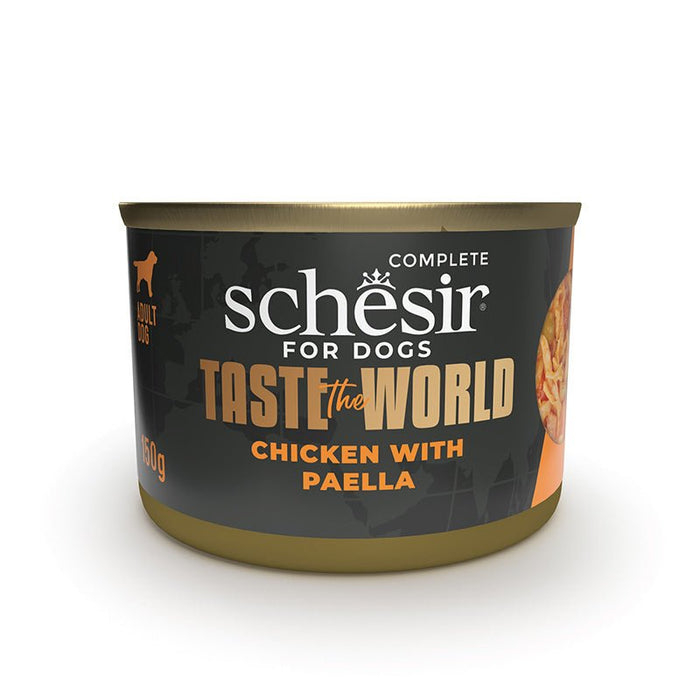 EAN 8005852122520 - Schesir 22115203 Brown rice, Pollo, Jamón, Gamba, Vegetal Adulto 150 g imagen 1