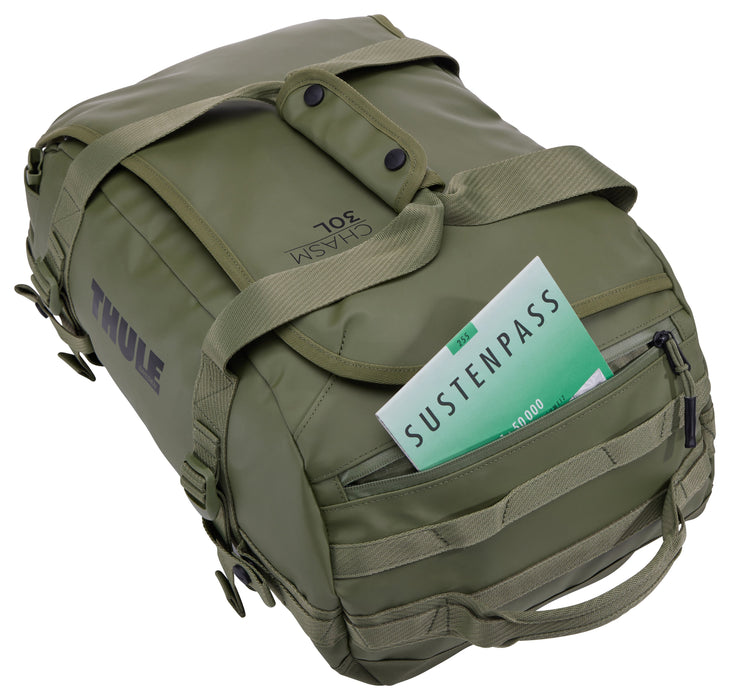 EAN 0085854257497 - Thule Chasm TDSD301 Olivine bolso de lona 30 L Poliéster Oliva imagen 23