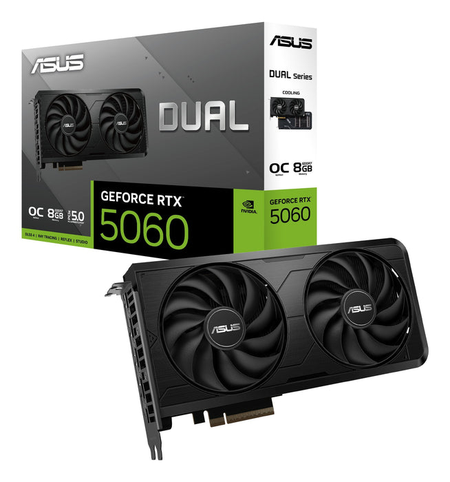 Tarjeta Grafica Asus Dual Rtx 5060 Evo Oc 8gb - Bulk