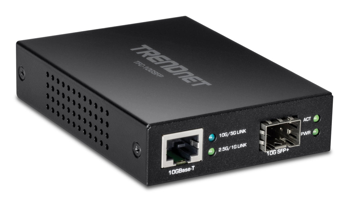 Trendnet Tfc-10gsfp Media Converter, 10gbase-T Zu Sfp+ Fiber