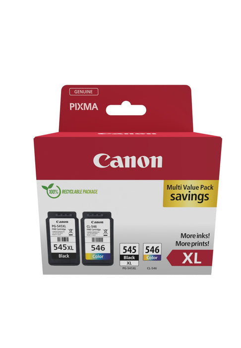 EAN 8714574679976 - Canon 8286B010 cartucho de tinta 2 pieza(s) Original Alto rendimiento (XL) Negro, Cian, Magenta, Amarillo imagen 1