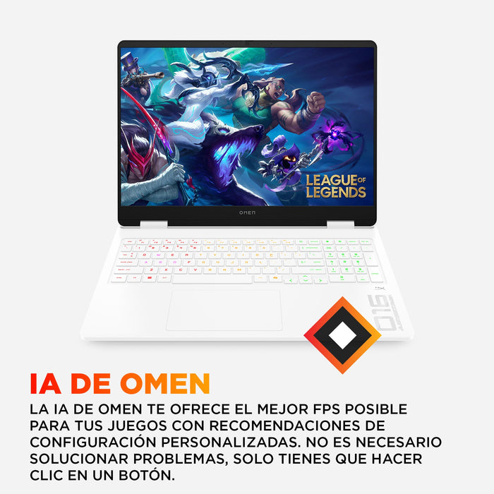 EAN 0199251385414 - HP OMEN Gaming 16-am0005ns Intel Core 7 240H Portátil 40,6 cm (16") 2K 32 GB DDR5-SDRAM 1 TB SSD NVIDIA G imagen 9