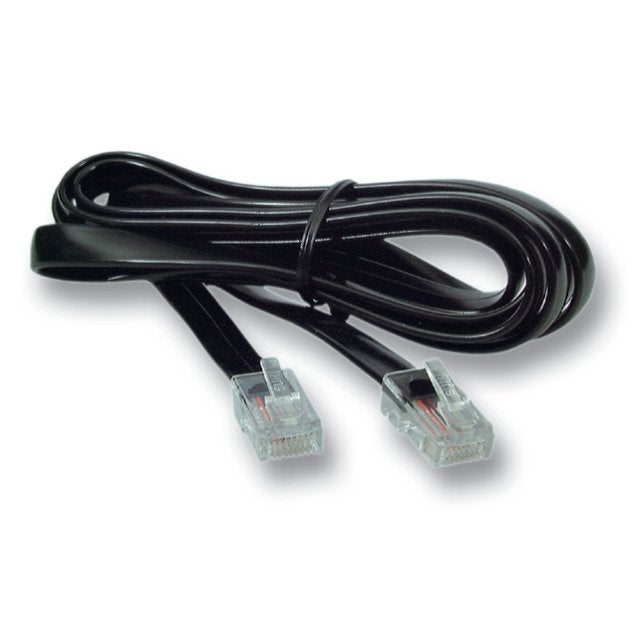 Efb Modularcable Rj12 (6 6) - Rj45 (8 8), Schwarz, 3 M