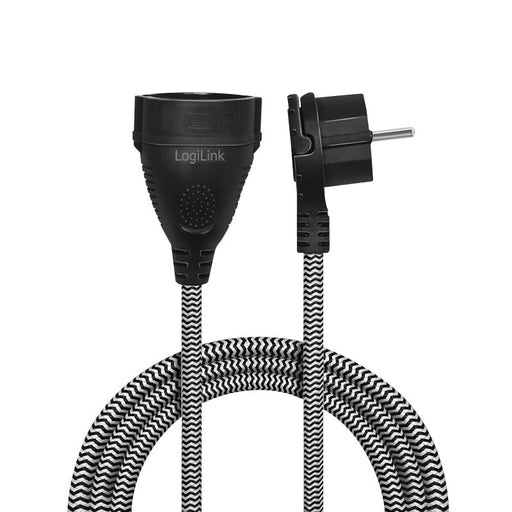 EAN 4052792060843 - LogiLink LPS104 cable de transmisión Negro, Blanco 3 m Enchufe tipo F imagen 2