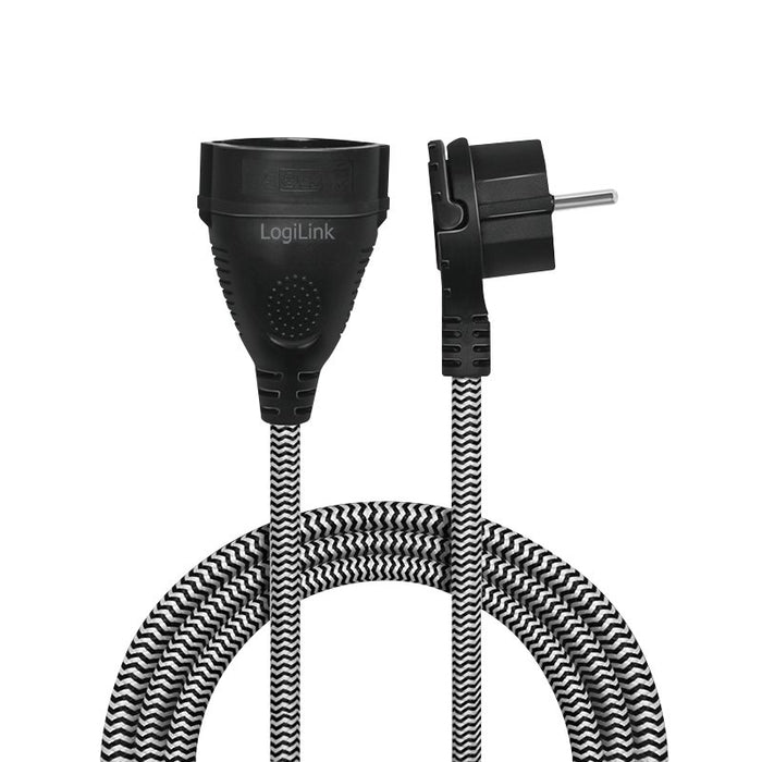 EAN 4052792060843 - LogiLink LPS104 cable de transmisión Negro, Blanco 3 m Enchufe tipo F imagen 2