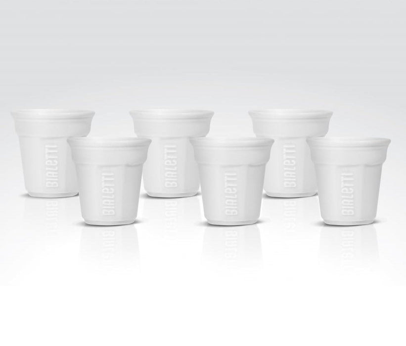 Taza De Café Bialetti Bicchierino Blanco 6 Pieza(S)
