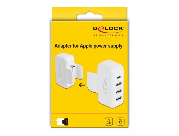 Delock Adapter Für Apple Netzteil Mit Pd Und Qc 3.0