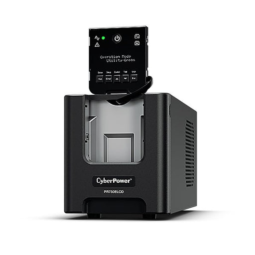 EAN 4711027799674 - CyberPower PR750ELCDN sistema de alimentación ininterrumpida (UPS) Línea interactiva 7,5 kVA 675 W 6 sali imagen 2