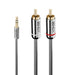 EAN 4002888353342 - Lindy 35334 cable de audio 2 m 3,5mm 2 x RCA Antracita imagen 1