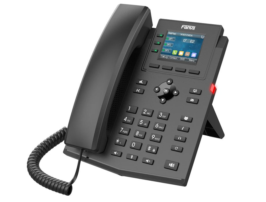 EAN 6937295603910 - Fanvil X303G teléfono IP Negro 4 líneas LCD imagen 2