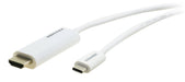 EAN 7291063094164 - Kramer Electronics C-USBC/HM15 adaptador de cable de vídeo 4,6 m HDMI tipo A (Estándar) Blanco imagen 1
