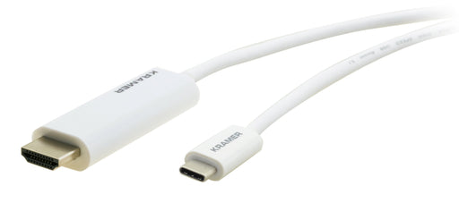 EAN 7291063094164 - Kramer Electronics C-USBC/HM15 adaptador de cable de vídeo 4,6 m HDMI tipo A (Estándar) Blanco imagen 1