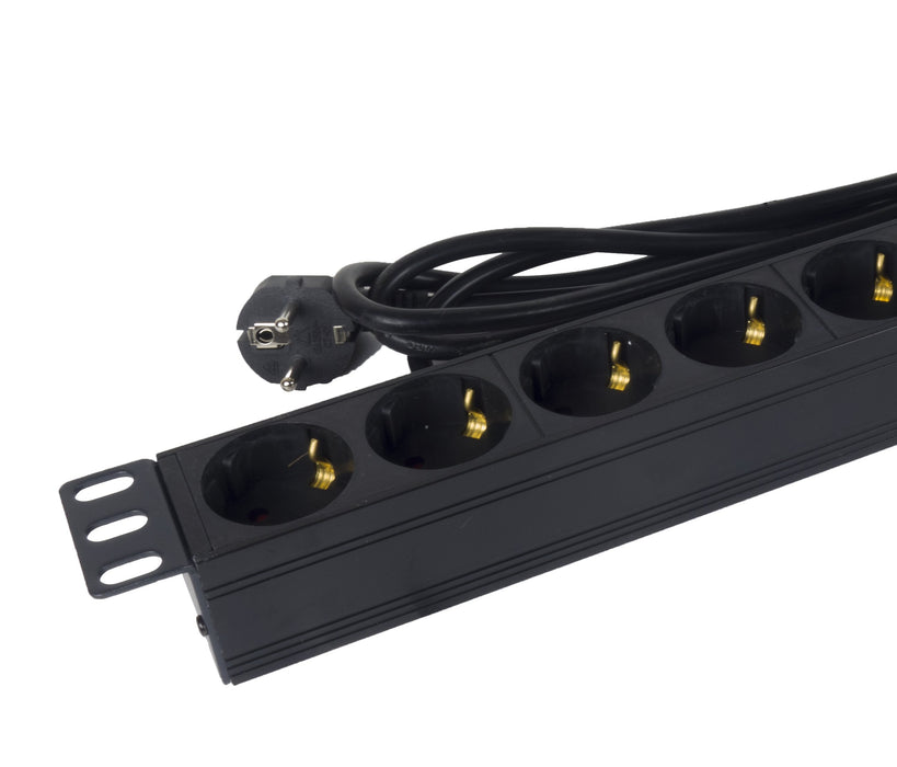 EAN 5605922024810 - Phasak BNS 3518 limitador de tensión Negro 8 salidas AC 1,5 m imagen 4