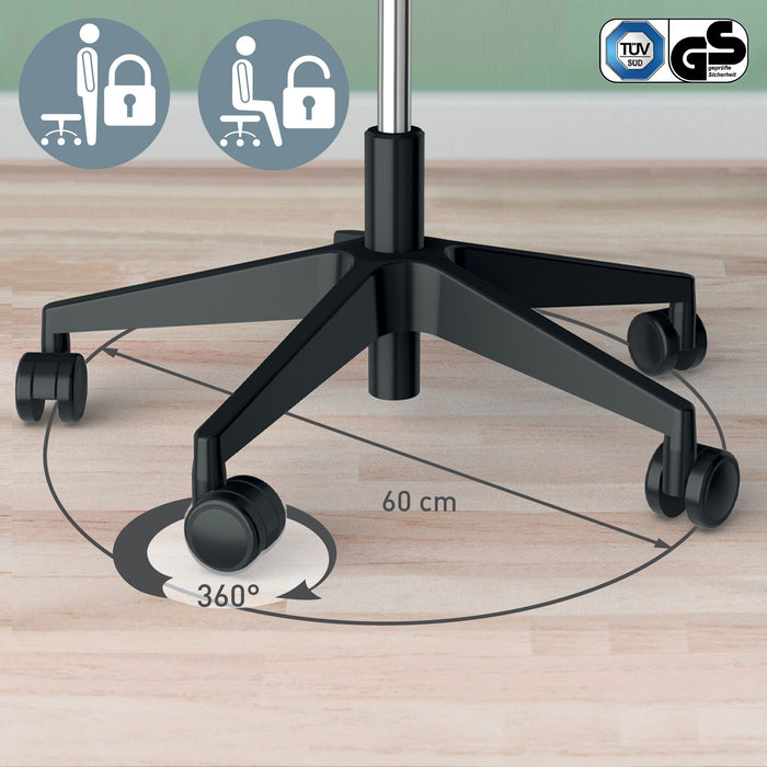 EAN 4002432136094 - Leitz 65770095 silla de oficina y de ordenador Asiento acolchado imagen 6