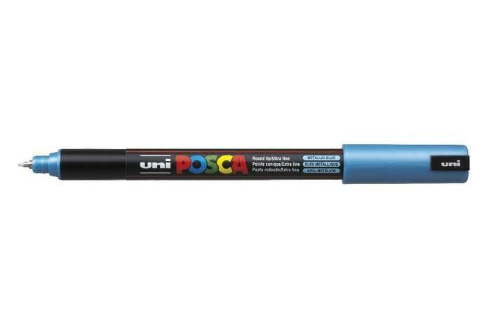 EAN 4902778089934 - POSCA uni PC-1MR marcador 1 pieza(s) Punta redonda Azul imagen 1