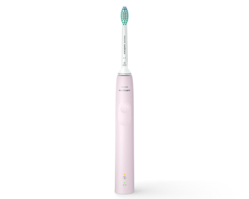 EAN 8710103985563 - Philips 3100 series HX3671/11 cepillo eléctrico para dientes Adulto Cepillo dental sónico Rosa, Blanco imagen 1
