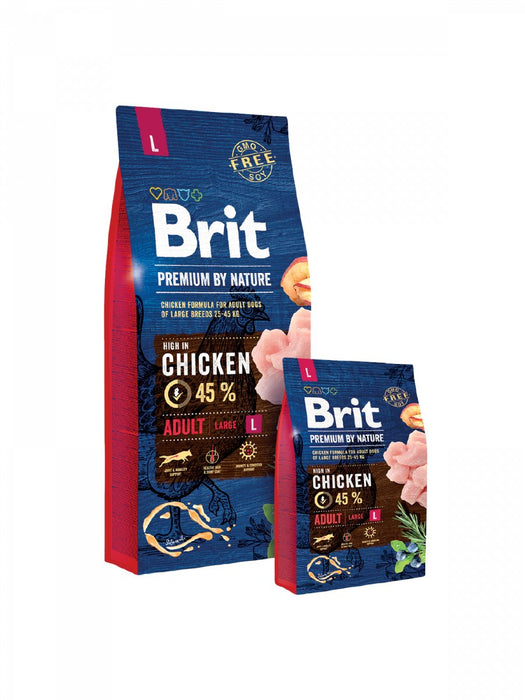EAN 8595602526468 - Brit 8595602526468 comida seca para perros 15 kg Adulto Pollo imagen 1
