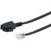 EAN 4004005504330 - Schwaiger 3.0m RJ-12 - TAE-F 3 m Negro imagen 2