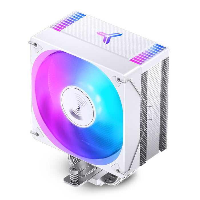 K Jonsbo Cr-1000 Evo Rgb Cpu Disipador, 120mm - Blanco