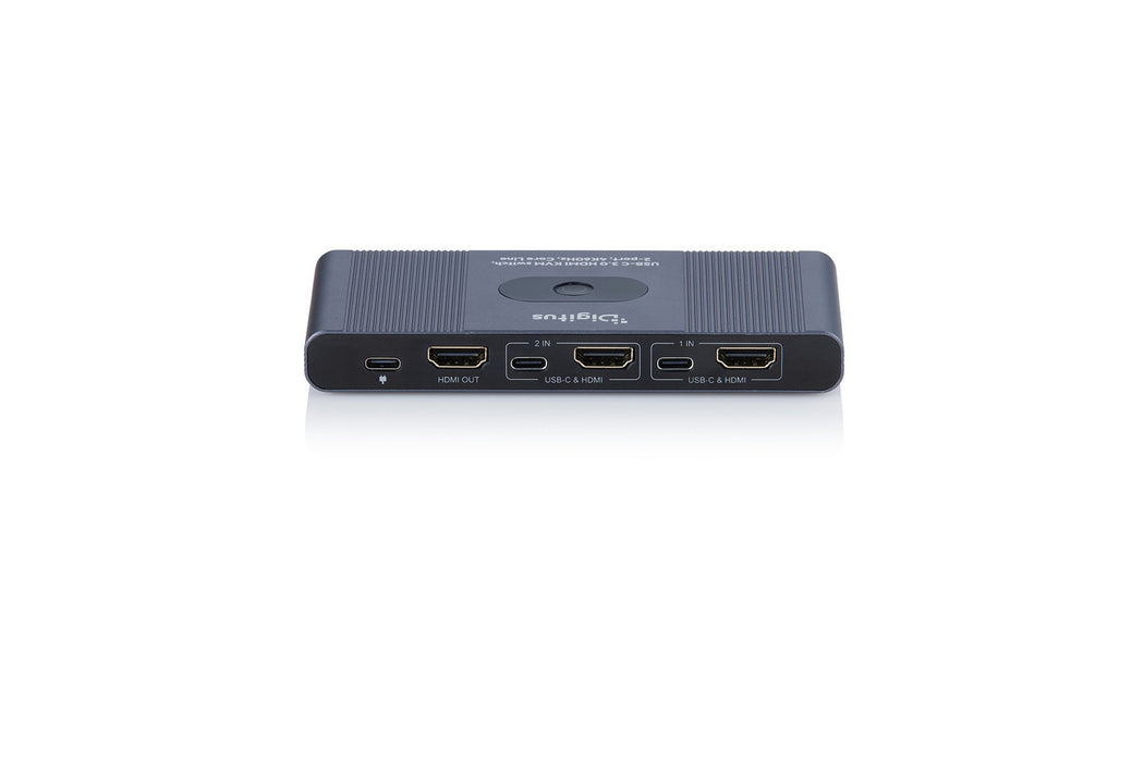 EAN 4016032506560 - Digitus DS-12855 interruptor KVM Gris imagen 3