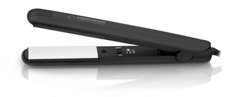 EAN 5901299915509 - Esperanza EBP001 Utensilio de peinado Plancha de pelo Caliente Negro, Blanco 35 W imagen 1