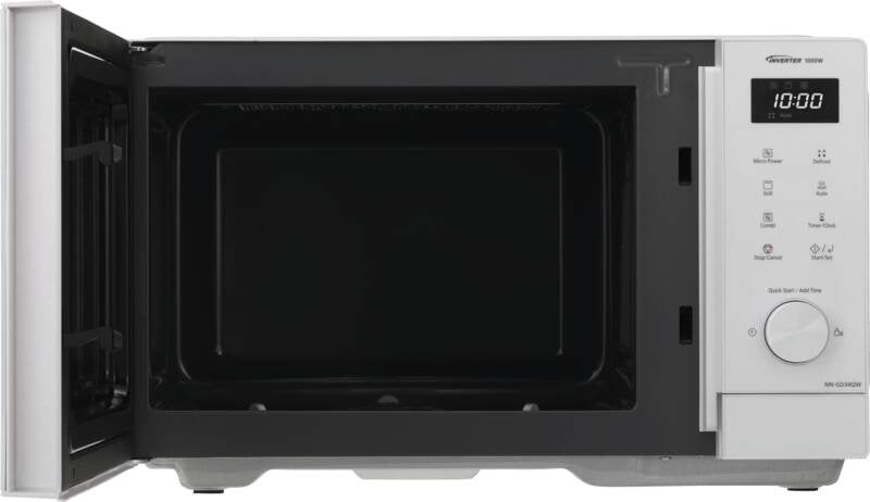 EAN 5025232969722 - Panasonic NN-GD34QWEPG microondas Gris, Blanco Microondas con grill Encimera 23 L 1000 W imagen 8