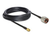 EAN 4043619894659 - DeLOCK 89465 cable coaxial RG-58 5 m N plug SMA plug Negro imagen 1