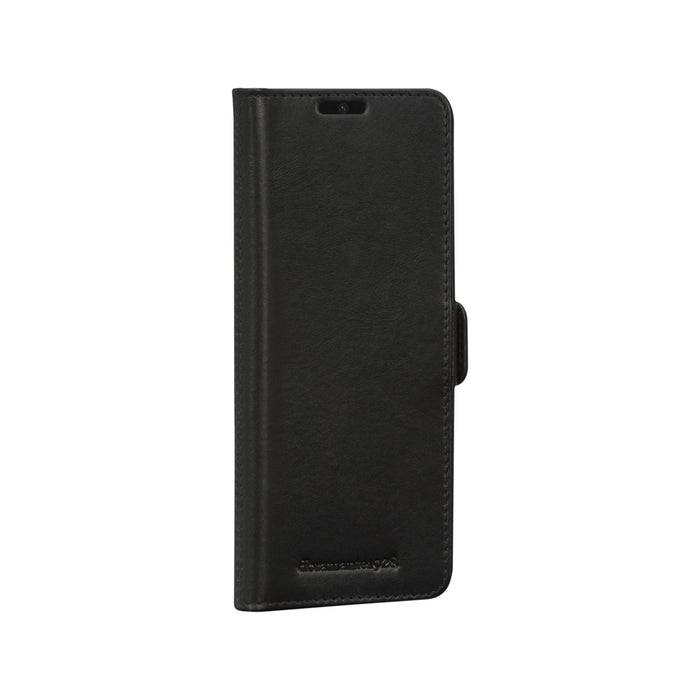 Dbramante1928 Copenhagen Funda Con Tapa Para Teléfono Móvil Cuero De Grano Entero Negro Para Samsung Galaxy S21+ 5g