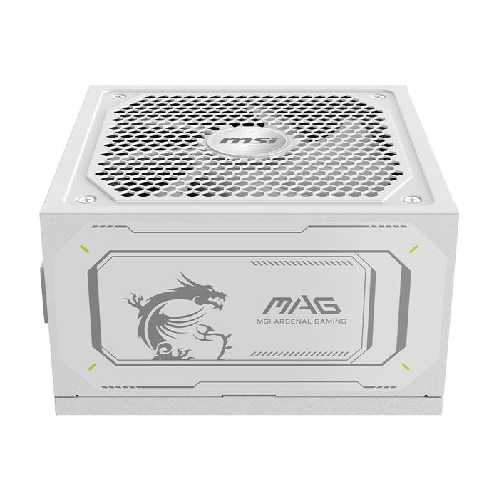 Fuente De Alimentación Msi Mag A1000gl Pcie5 White 1000 W 24-Pin Atx Atx Blanco