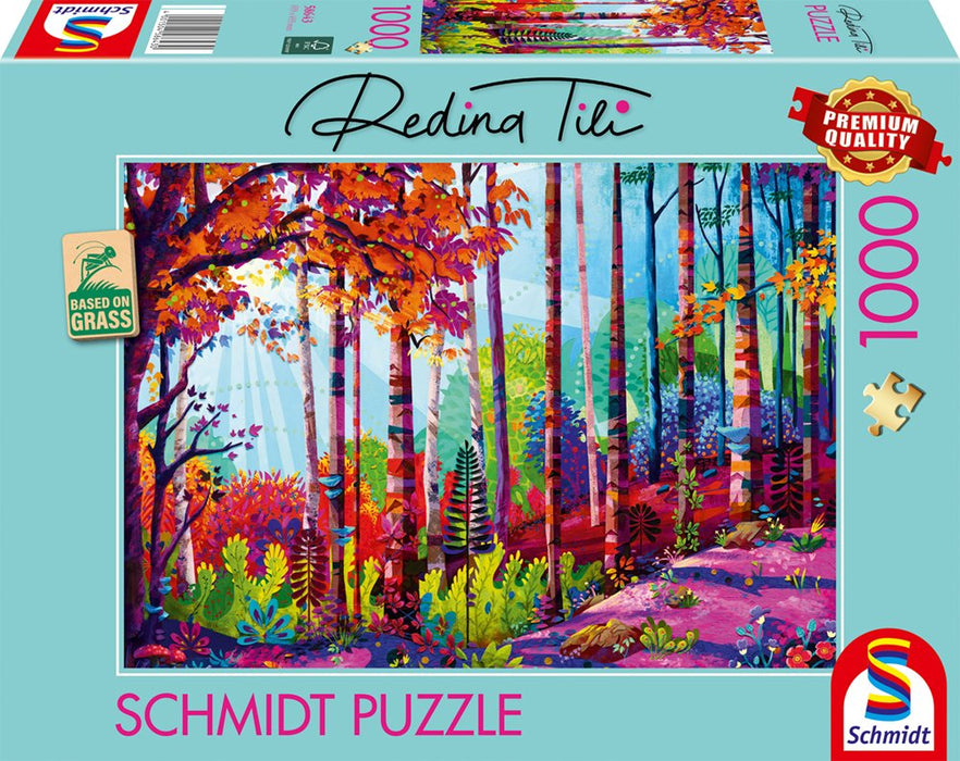 Schmidt Spiele Redina Tili: En El Corazón Del Bosque, Rompecabezas De 1000 Piezas 58643
