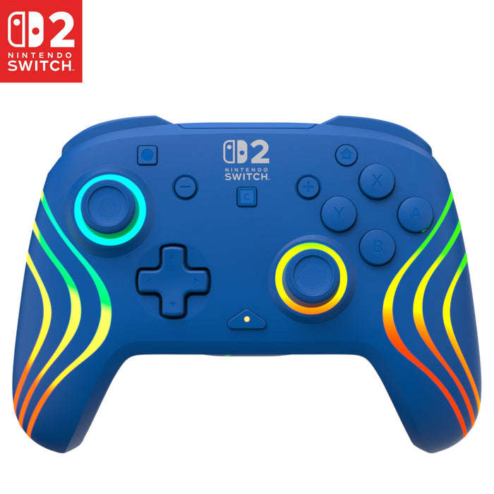 Turtle Beach Afterglow Azul Mando De Juego Rgb Inalámbrico Para Nintendo Switch 2