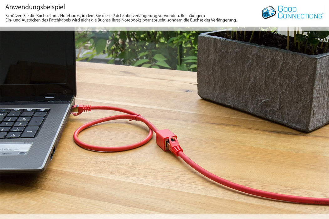 EAN 4014619936267 - Alcasa 8063VR-030R cable de red Rojo 3 m Cat6 S/FTP (S-STP) imagen 3