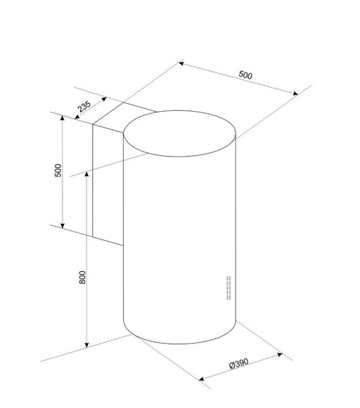 EAN 5904036027343 - BERG FLOYD DAY De pared Blanco 713 m³/h imagen 2