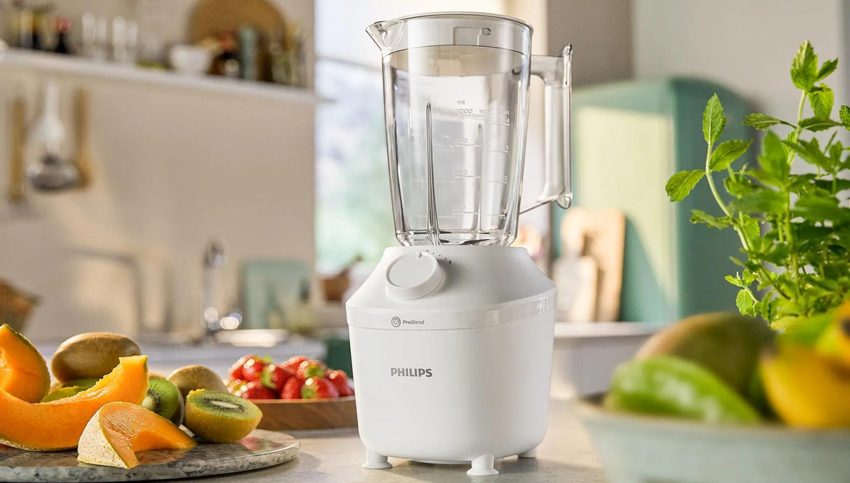 EAN 8720389001260 - Philips 3000 series HR2041/00 licuadora Batidora de vaso Blanco imagen 9