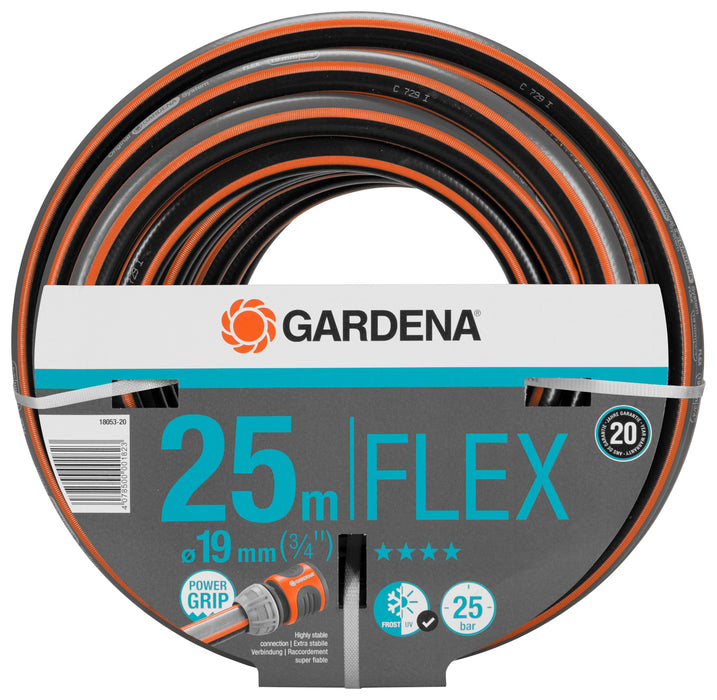 EAN 4078500001823 - Gardena 18053-20 manguera de jardín 25 m Por encima del suelo Negro, Gris, Naranja imagen 1